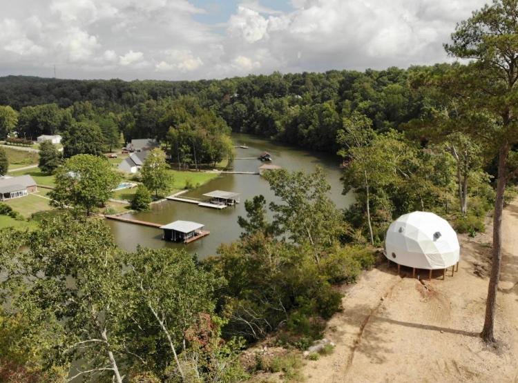 The Aries-A Stargazing, Luxury Glamping Tent Rogersville Bagian luar foto