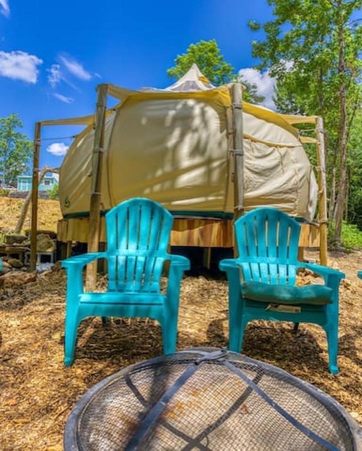 The Aries-A Stargazing, Luxury Glamping Tent Rogersville Bagian luar foto